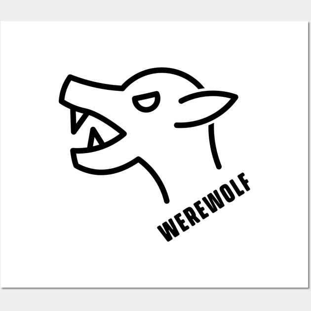 The Werewolf - 1 Wall Art by NeverDrewBefore